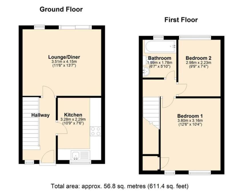 2 Bed Cosy Aylesbury House With Parking Apartment Stone  Exterior photo